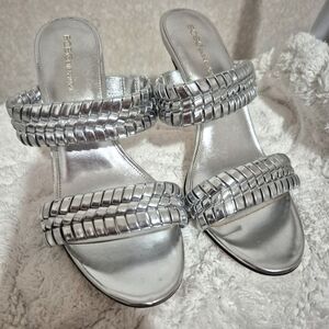 BCBGENERATION Silver Women's Sandals..Size:11M